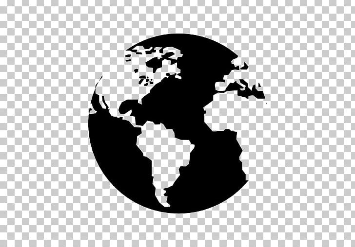 Earth Globe World Map Computer Icons PNG, Clipart, Black And White, Computer Icons, Computer Wallpaper, Download, Earth Free PNG Download
