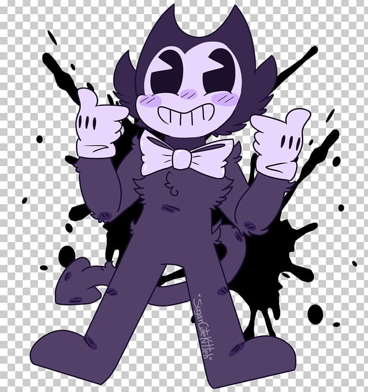 Bendy And The Ink Machine Drawing Fan Art PNG, Clipart, Art, Bendy And The Ink Machine, Cartoon, Cuteness, Drawing Free PNG Download