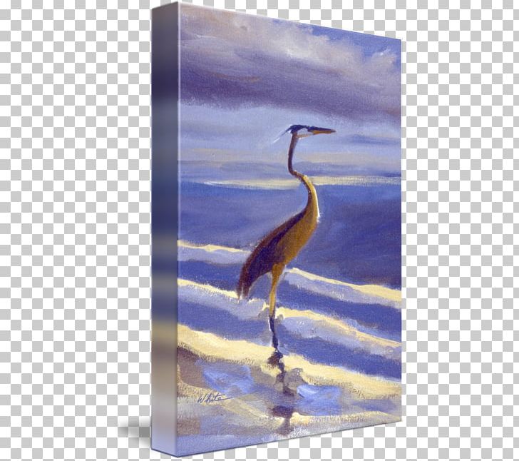 Crane Heron Bird Beak Painting PNG, Clipart, Art, Beak, Bird, Canvas, Crane Free PNG Download