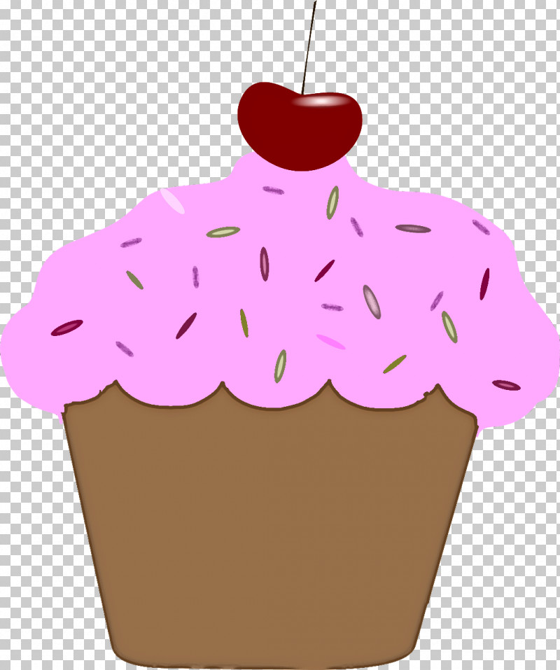 Pink Baking Cup Cupcake Cherry Dessert PNG, Clipart, Baking Cup, Cake, Cherry, Cupcake, Dessert Free PNG Download