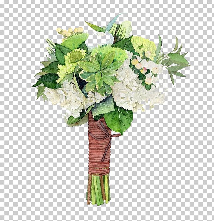 Flower Bouquet Green PNG, Clipart, Artificial Flower, Bouquet, Cartoon, Coreldraw, Decoration Free PNG Download