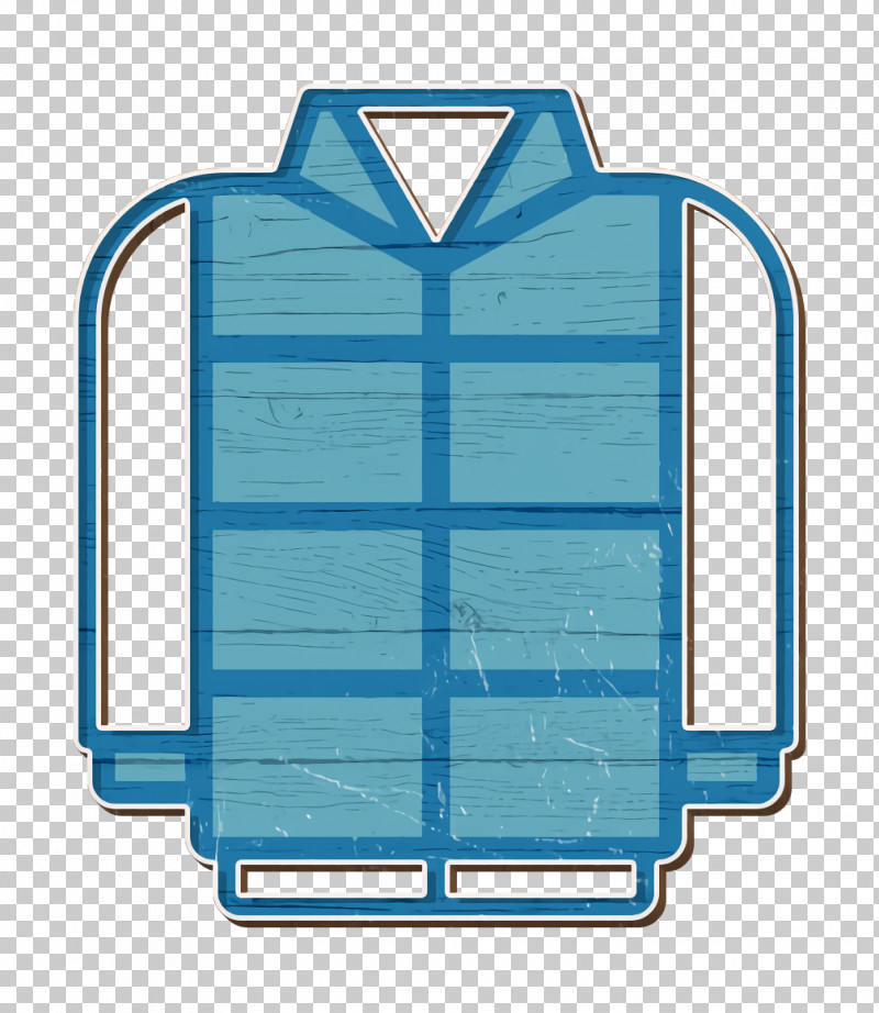 Coat Icon Clothes Icon Winter Icon PNG, Clipart, Blue, Clothes Icon, Coat Icon, Rectangle, Turquoise Free PNG Download