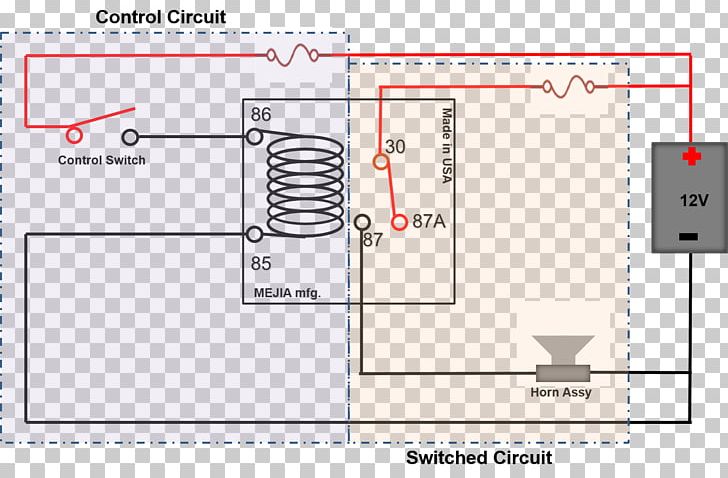 Relay Logic Electronic Circuit Wiring Diagram Circuit Diagram PNG, Clipart, Angle, Area, Circuit, Circuit Breaker, Diagram Free PNG Download
