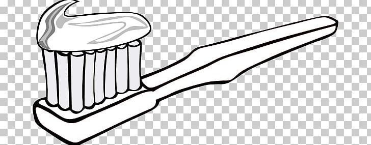 Toothbrush Toothpaste PNG, Clipart, Angle, Area, Auto Part, Black And White, Cartoon Free PNG Download