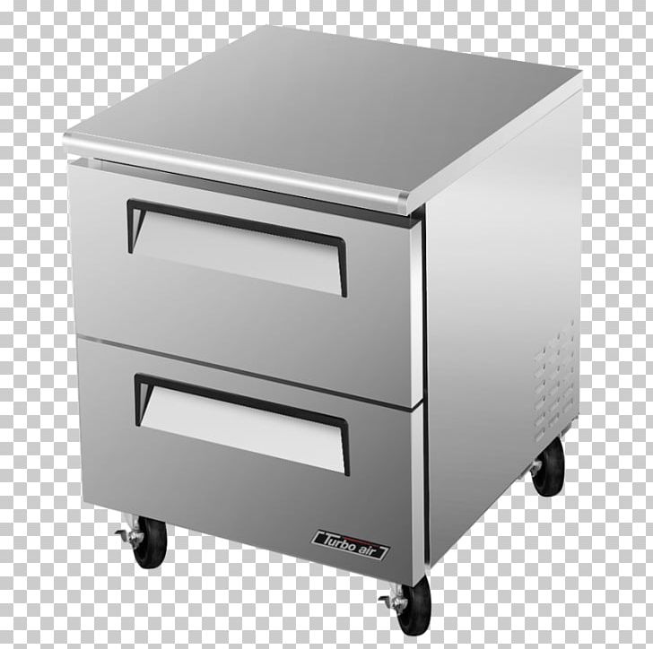 Drawer Table Refrigerator Turbo Air TUF-28SD Freezers PNG, Clipart, Countertop, Door, Drawer, Drawer Pull, Filing Cabinet Free PNG Download