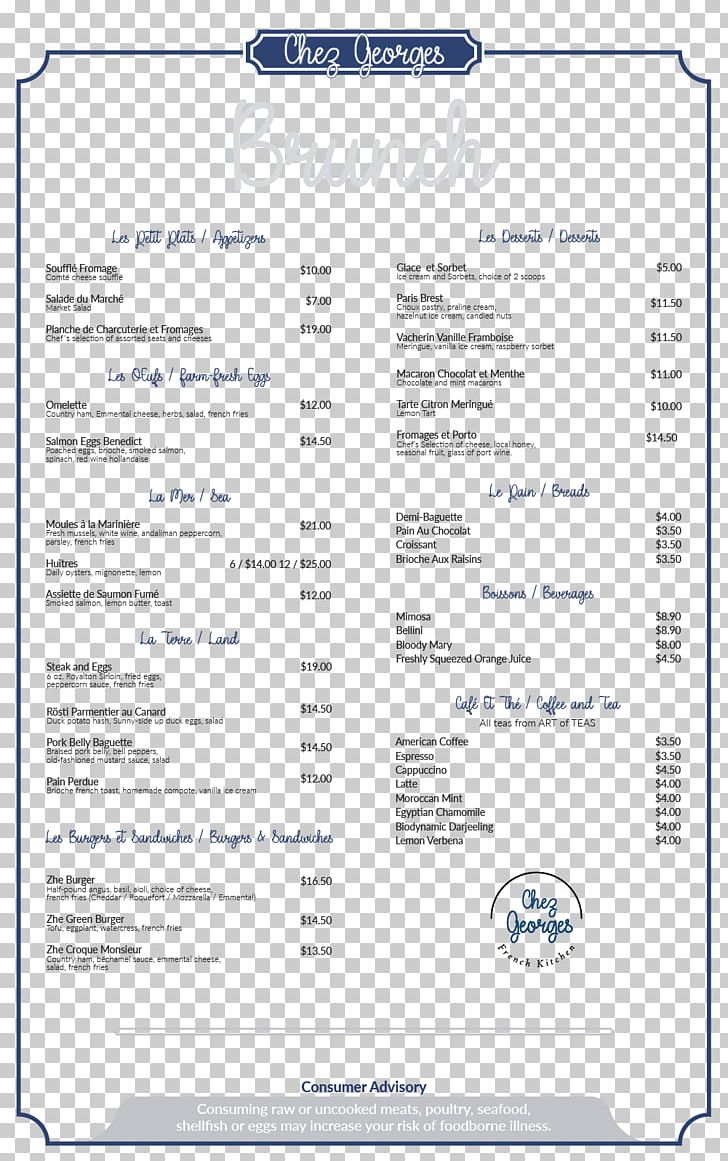 Document Chez Georges Restaurant Hotel Template PNG, Clipart, Area, Chef, Dinner, Document, Food Free PNG Download