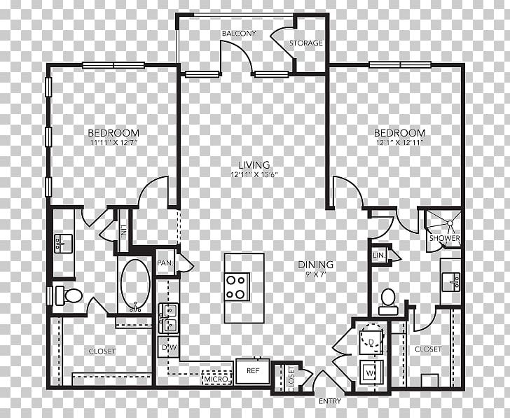 Floor Plan Sevona Avion Apartment Clothes Dryer Bedroom PNG, Clipart, Angle, Apartment, Area, Balcony, Bathroom Free PNG Download