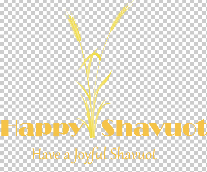 Logo Text Yellow Font Line PNG, Clipart, Happy Shavuot, Line, Logo, Paint, Plant Free PNG Download