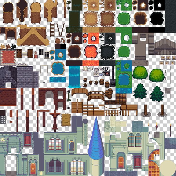 Tile-based Video Game Tiled Sprite Level Editor Map PNG, Clipart, 2d Computer Graphics, Collage, Food Drinks, Game, Games Free PNG Download