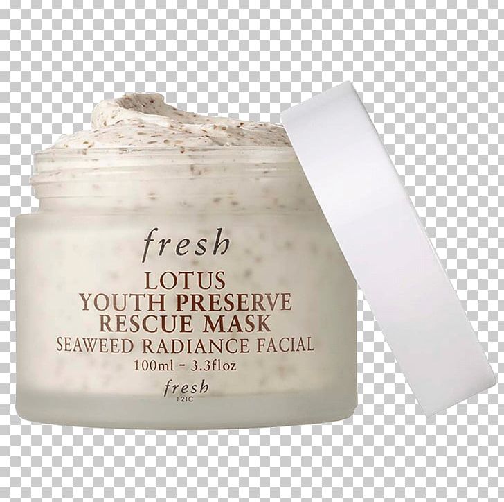 Fresh Lotus Youth Preserve Face Cream EVE LOM Rescue Mask Facial Lotion PNG, Clipart, Art, Cosmetics, Cream, Cucumber Mask, Face Free PNG Download