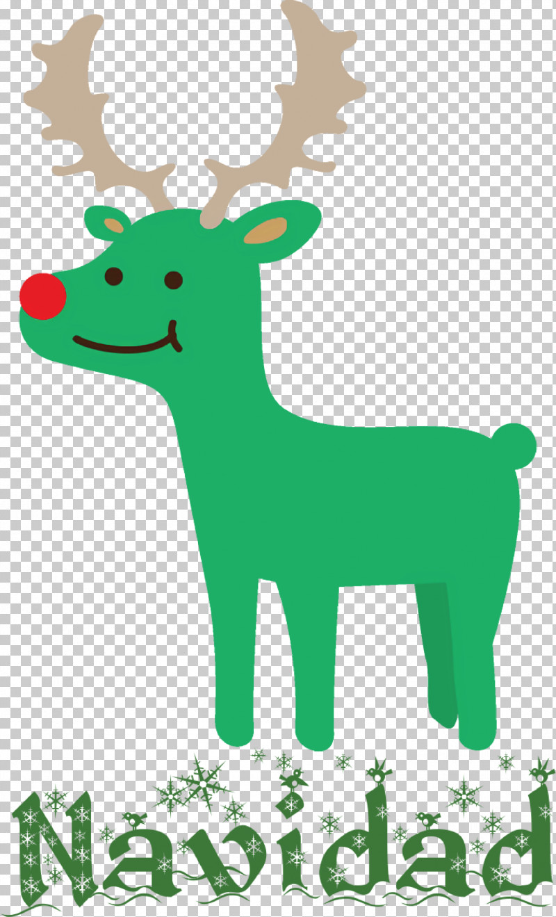 Navidad Christmas PNG, Clipart, Cartoon, Christmas, Christmas Day, Deer, Dog Free PNG Download