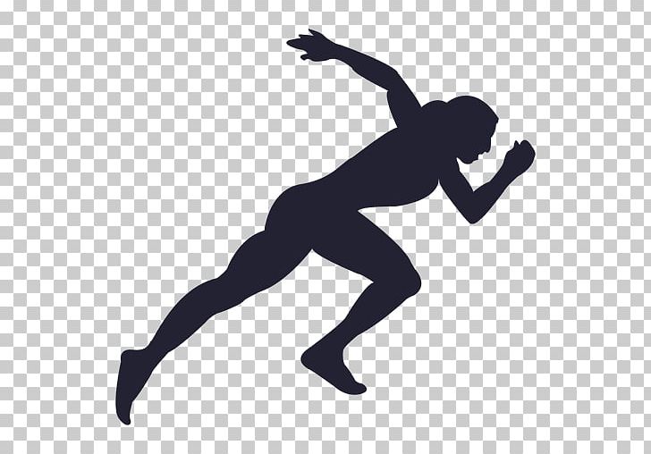Silhouette Sprint Sport PNG, Clipart, Animals, Arm, Athlete, Footwear, Graphic Design Free PNG Download