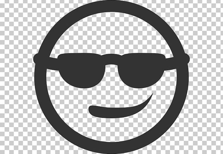Computer Icons Emoticon Smiley PNG, Clipart, Black, Black And White, Circle, Computer, Cool Icon Free PNG Download