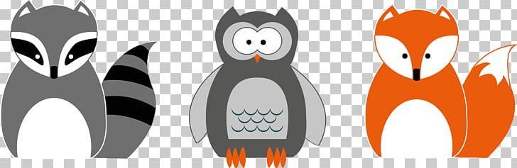 Raccoon Arctic Fox Owl PNG, Clipart, Animals, Arctic Fox, Beak, Bird, Cartoon Free PNG Download