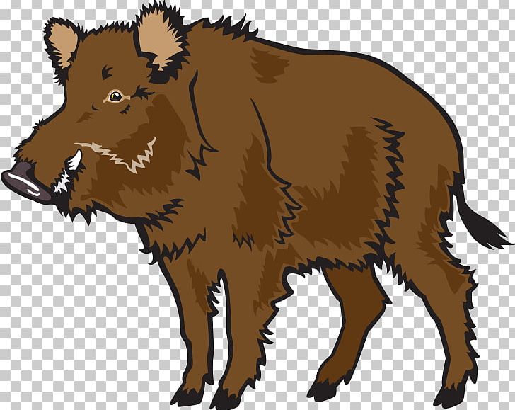 Wild Boar Common Warthog PNG, Clipart, Animal, Animals, Bison, Cartoon, Cartoon Animals Free PNG Download