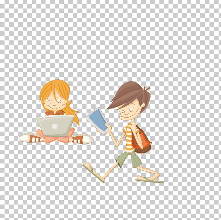 Computer Child Illustration PNG, Clipart, Anime Girl, Art, Baby Girl, Boy, Cartoon Free PNG Download