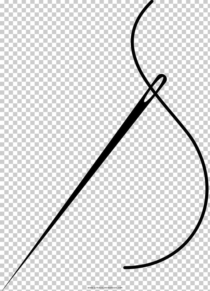 Drawing Coloring Book Hand-Sewing Needles Black And White PNG, Clipart, Angle, Area, Ausmalbild, Black, Circle Free PNG Download
