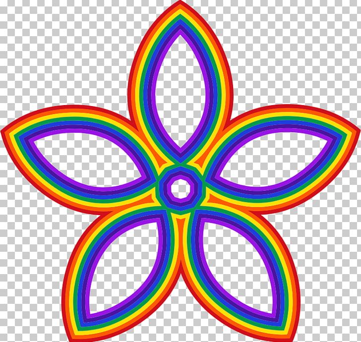 Rainbow Rose PNG, Clipart, Area, Circle, Color, Computer Icons, Drawing Free PNG Download
