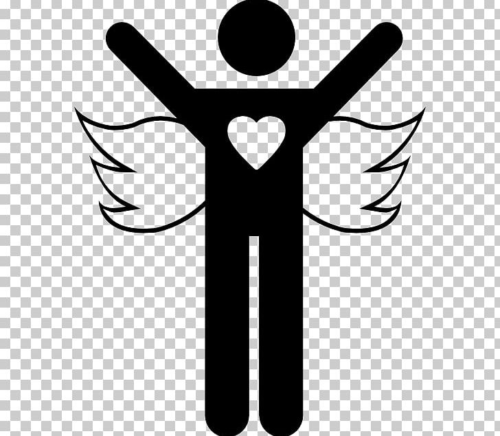 Computer Icons Angel Devil PNG, Clipart, Angel, Arm, Art Angel, Artwork, Black And White Free PNG Download
