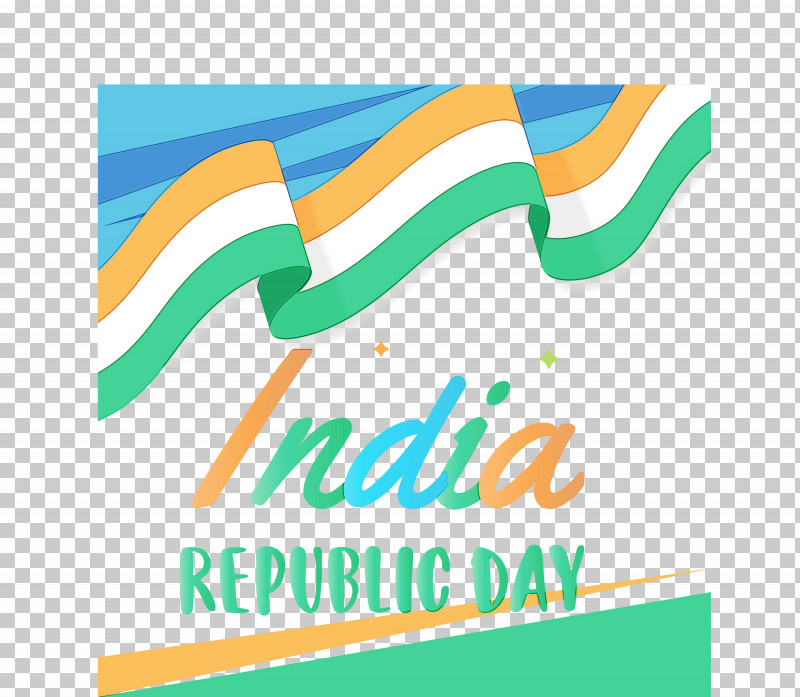 Text Aqua Logo Turquoise Line PNG, Clipart, 26 January, Aqua, Happy India Republic Day, India Republic Day, Line Free PNG Download