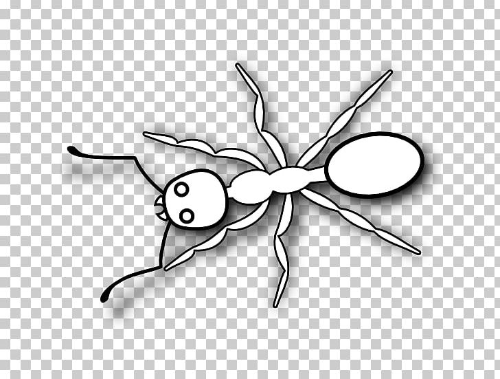 Black Garden Ant Black And White PNG, Clipart, Ant, Arthropod, Artwork, Black And White, Black Garden Ant Free PNG Download