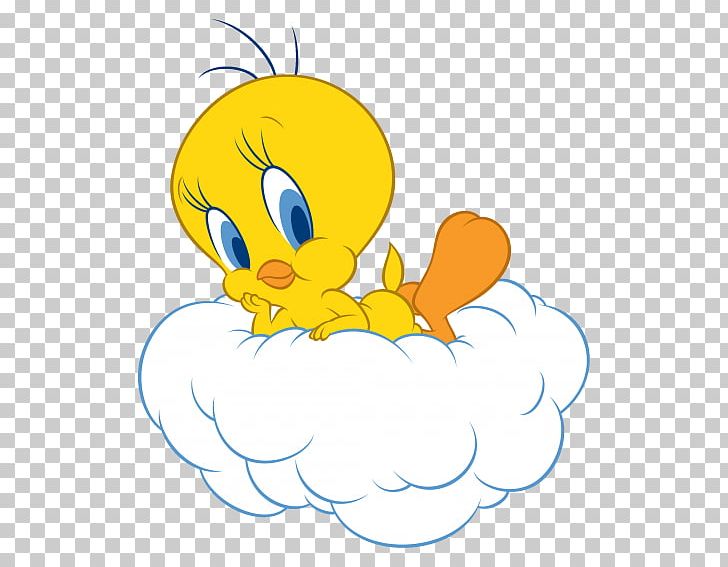 Tweety Sylvester Bugs Bunny Looney Tunes PNG, Clipart, Area, Art, Artwork, Beak, Bird Free PNG Download