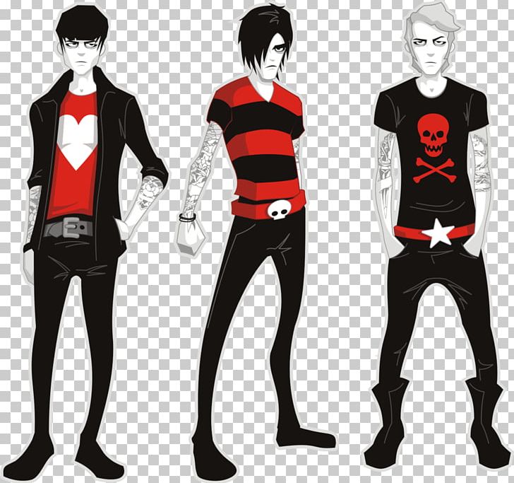 Character Emo Punk Rock Video Game PNG, Clipart, Character, Clothing, Costume, Digital Art, Drawing Free PNG Download