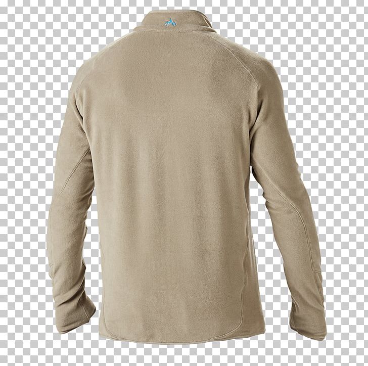 Long-sleeved T-shirt Long-sleeved T-shirt Polar Fleece Sweater PNG, Clipart, Beige, Clothing, Fleece, Jacket, Longsleeved Tshirt Free PNG Download