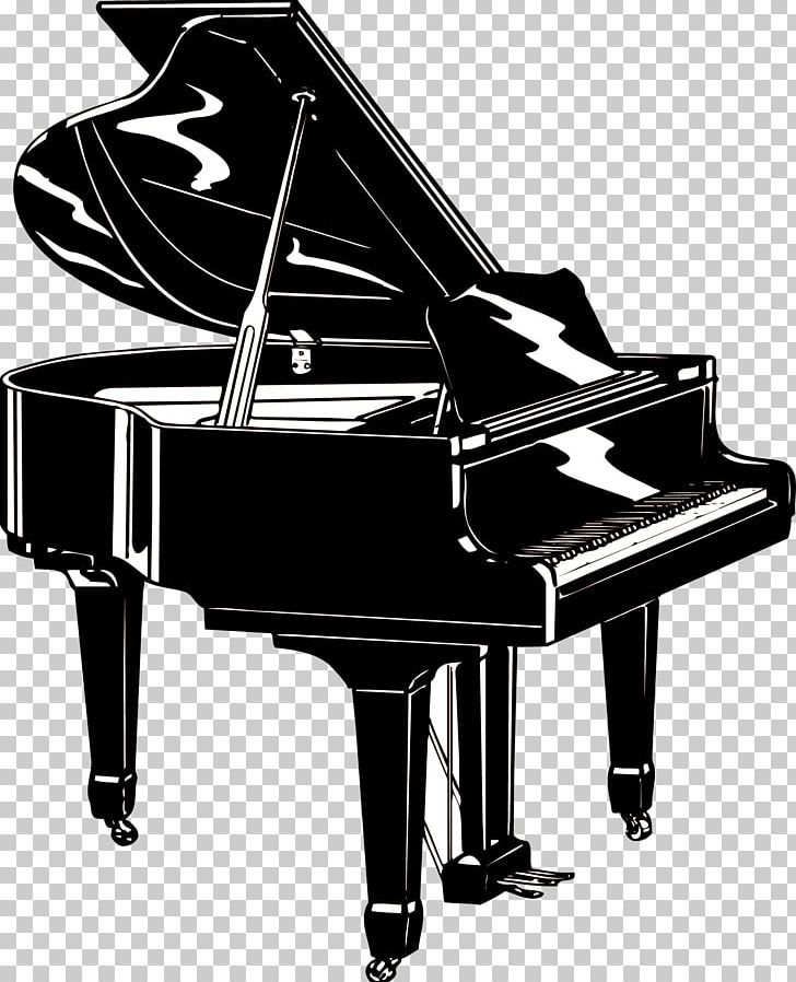 Piano Musical Instrument Painting PNG, Clipart, Digital Piano, Electric Guitar, Electric Piano, Furniture, Hand Drawn Free PNG Download