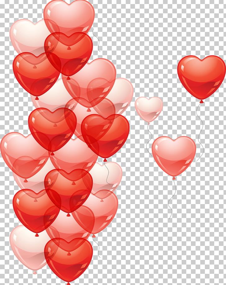 Heart Rain Balloon PNG, Clipart, Balloon, Objects Free PNG Download