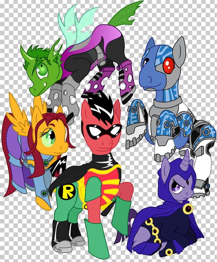 Beast Boy Raven Starfire Twilight Sparkle Cyborg PNG, Clipart, Art, Cartoon, Deviantart, Fictional Character, Graphic Design Free PNG Download