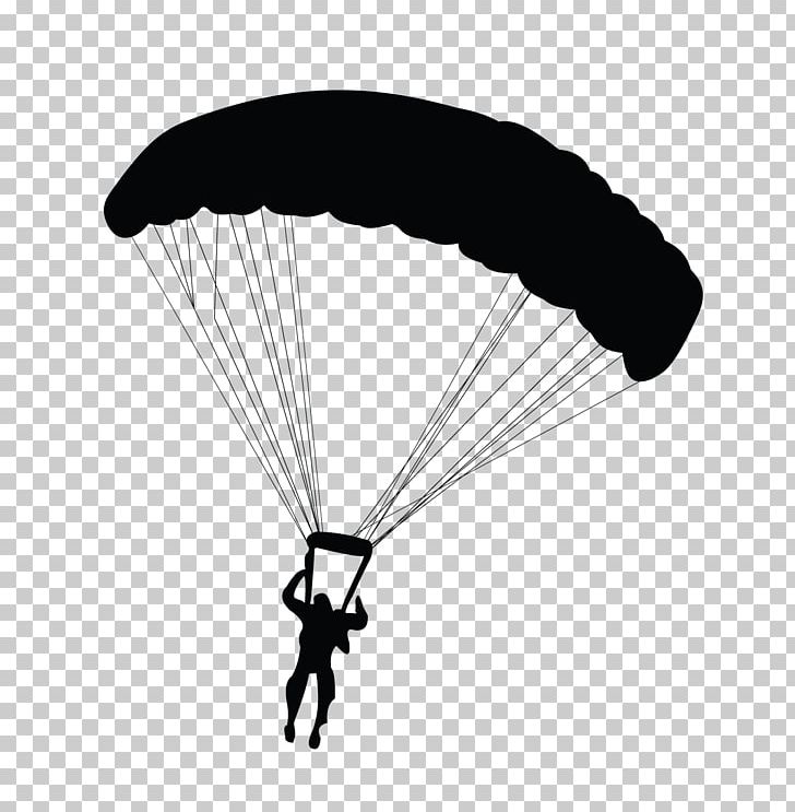 Parachuting Parachute Paragliding PNG, Clipart, Air Sports, Black And White, Cartoon Parachute, Closing Pin, Color Parachute Free PNG Download