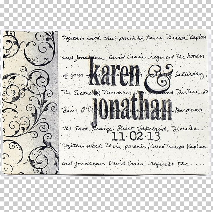 Wedding Invitation Paper Gift PNG, Clipart, Anniversary, Area, Brand, Bridal Shower, Calligraphy Free PNG Download