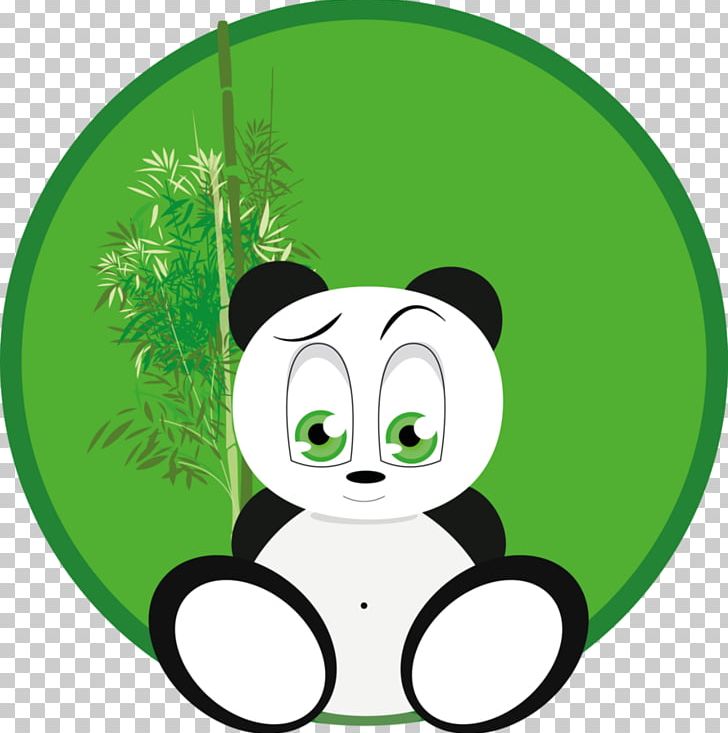 Giant Panda Character Leaf PNG, Clipart, Bear, Character, Fiction, Fictional Character, Flower Free PNG Download