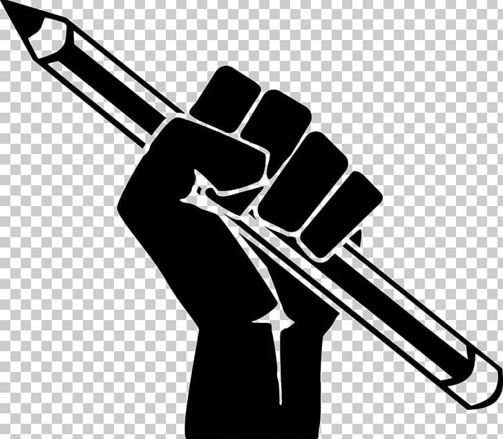 Raised Fist Pencil Poster PNG, Clipart, Black And White, Fist, Hand, Line, Monochrome Free PNG Download
