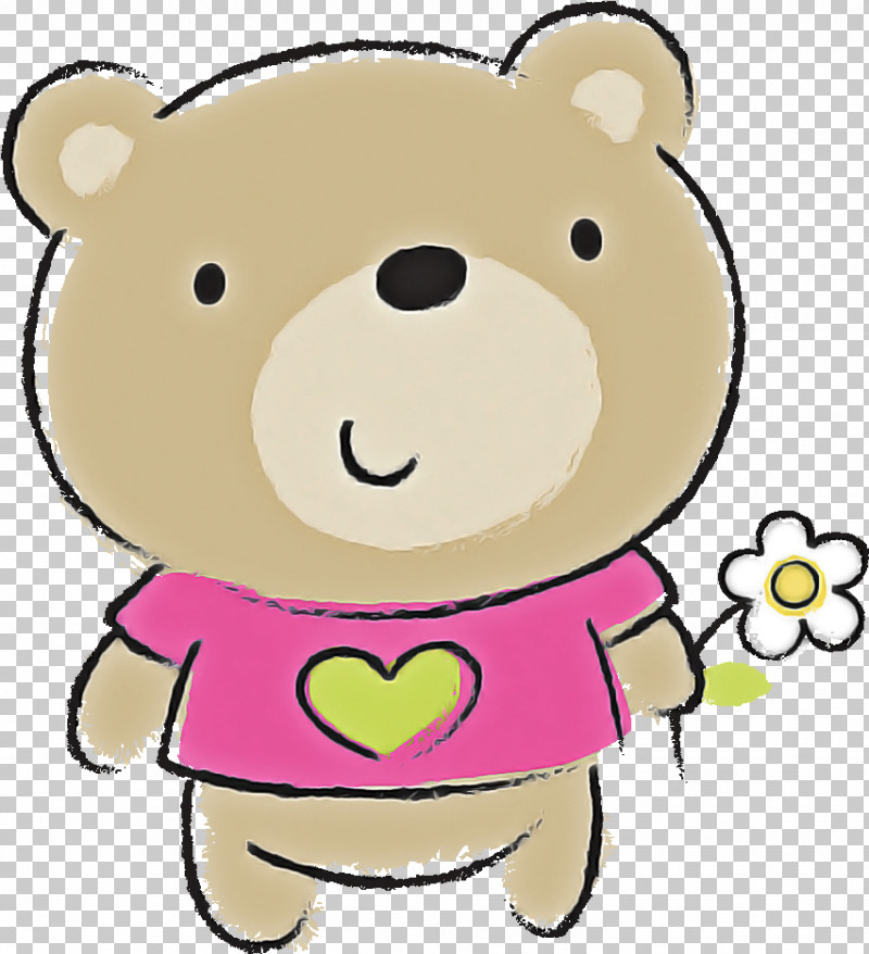 Teddy Bear PNG, Clipart, Animal Figure, Cartoon, Cheek, Pink, Snout Free PNG Download