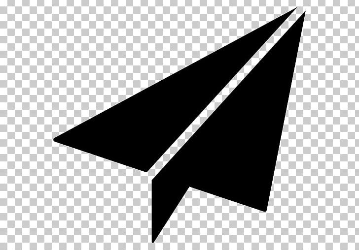 Airplane Paper Plane Computer Icons PNG, Clipart, Aeroplane, Airplane, Angle, Black, Black And White Free PNG Download