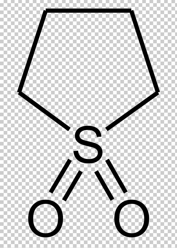 Sulfolane Heterocyclic Compound Thiophene Thiazoline Chemistry PNG, Clipart, Angle, Area, Aromaticity, Black, Black And White Free PNG Download