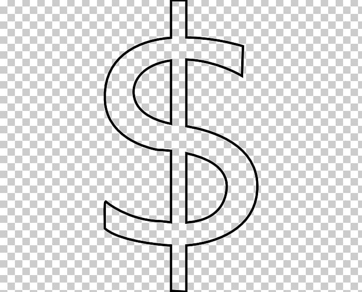 Dollar Sign PNG, Clipart, Area, Black And White, Circle, Currency, Currency Symbol Free PNG Download