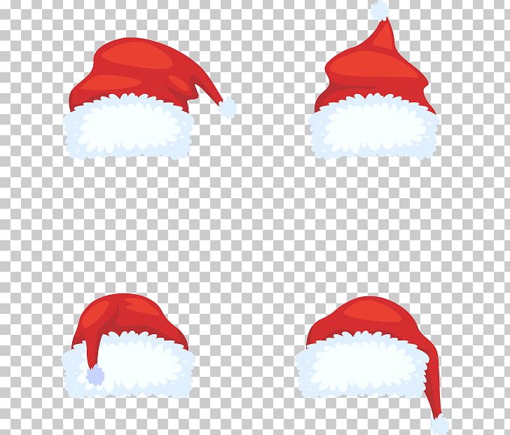 Santa Claus Christmas Hat Flat Design PNG, Clipart, Beret, Bonnet, Christmas, Christmas Border, Christmas Decoration Free PNG Download