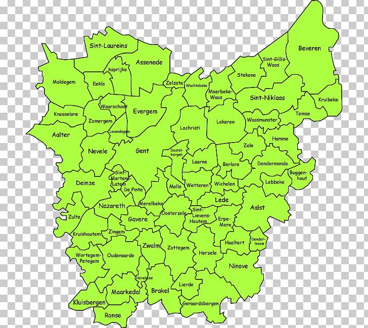 Waasland Arrondissement Of Ghent Map Scheldeland Mechelen PNG, Clipart, Area, Belgium, Ben Mee, East Flanders, Flemish Region Free PNG Download