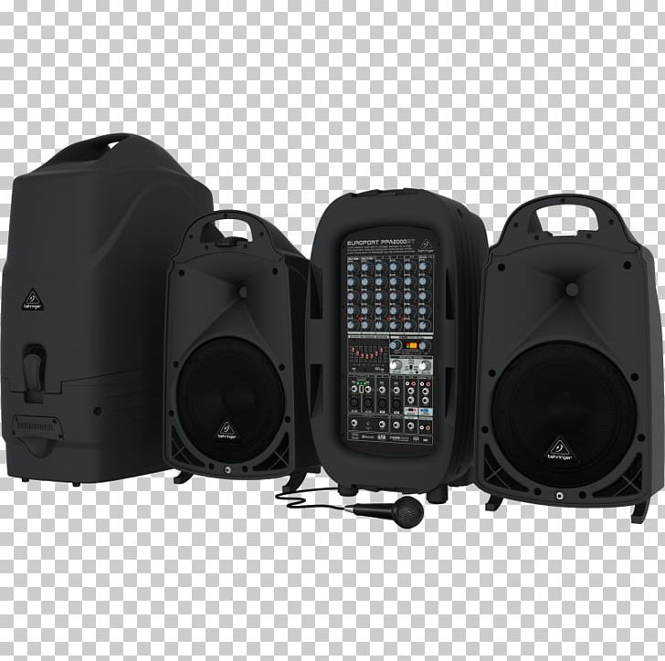 Microphone Public Address Systems Behringer Europort Loudspeaker PNG, Clipart, Audio, Audio Equipment, Audio Mixers, Audio Power Amplifier, Behringer Free PNG Download