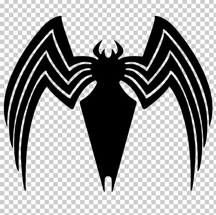 Venom Spider-Man Eddie Brock Flash Thompson Symbiote PNG, Clipart, Antivenom, Bat, Black And White, Comics, Drawing Free PNG Download