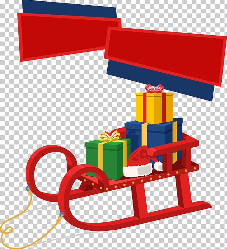 Sled Euclidean Christmas PNG, Clipart, Christmas, Christmas Border, Christmas Decoration, Christmas Frame, Christmas Gift Free PNG Download