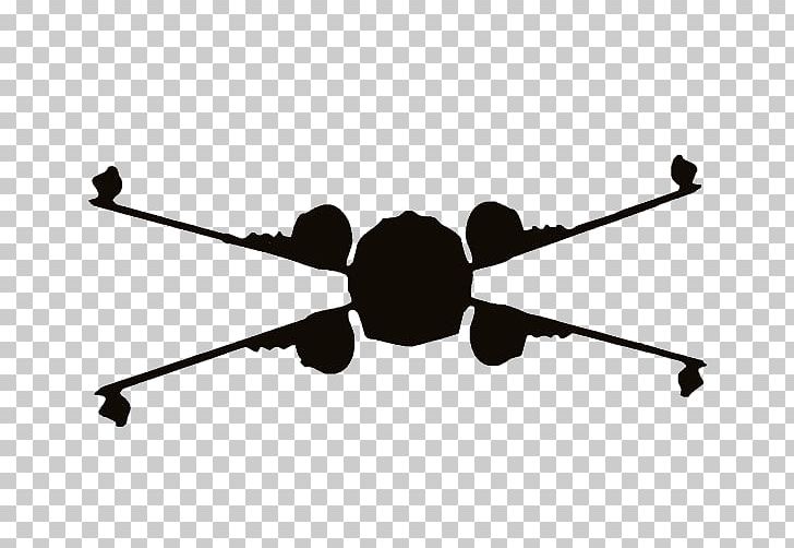 X-wing Starfighter Star Wars: X-Wing Miniatures Game PNG, Clipart, Angle, Awing, Black, Black And White, Drawing Free PNG Download
