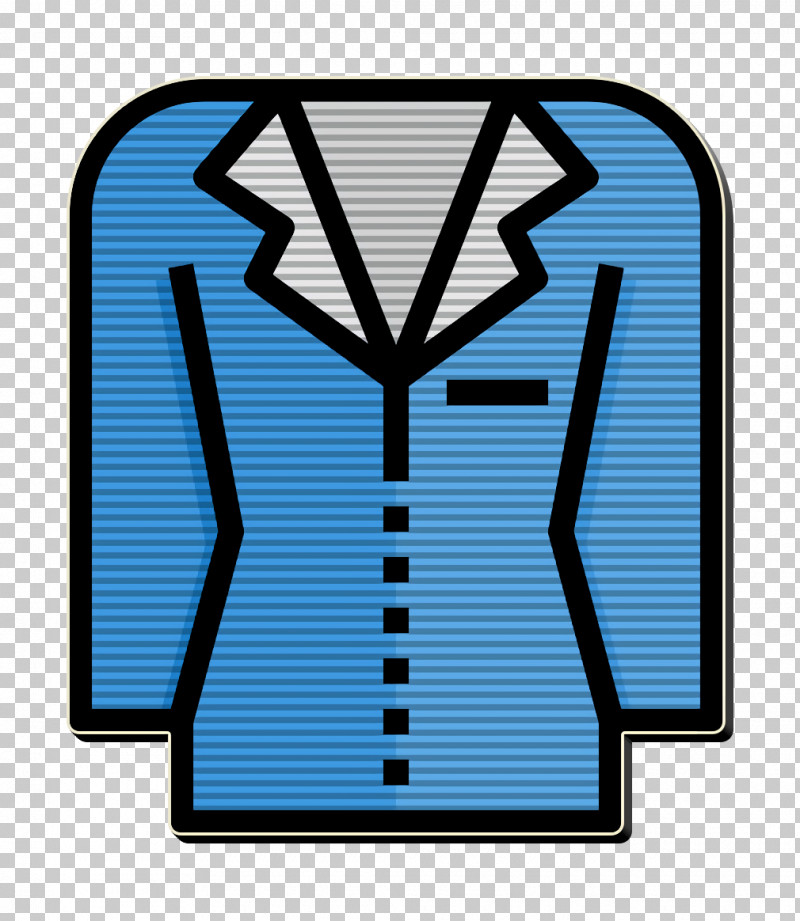 Jacket Icon Clothes Icon Coat Icon PNG, Clipart, Clothes Icon, Coat Icon, Electric Blue, Jacket Icon, Line Free PNG Download
