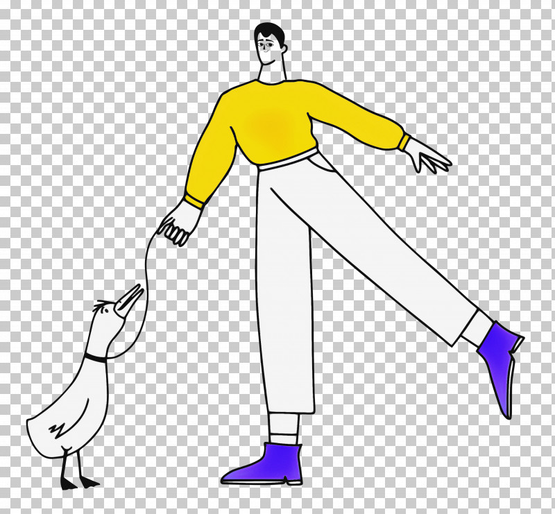 Walking The Duck Talking Duck PNG, Clipart, Cover Art, Fashion, Funny, Joint, Line Free PNG Download