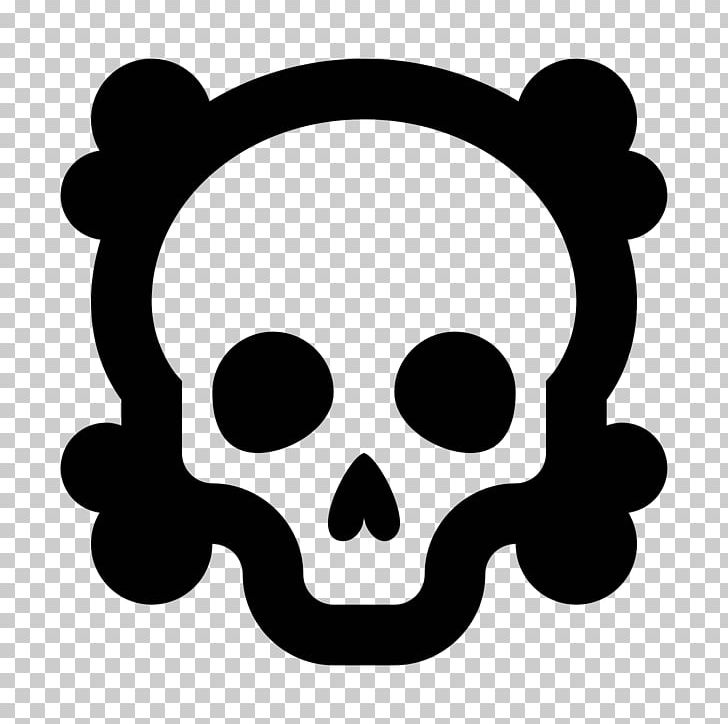 Computer Icons Toxic Bones PNG, Clipart, Biological Hazard, Black, Black And White, Black M, Bone Free PNG Download