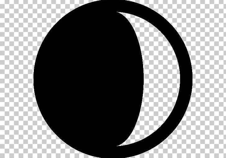Lunar Phase Computer Icons Waxing Crescent PNG, Clipart, Black, Black And White, Circle, Computer Icons, Crescent Free PNG Download