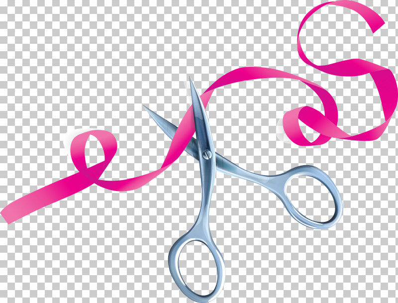 Grand Opening with Ribbon, Scissors, and Bow PNG Image